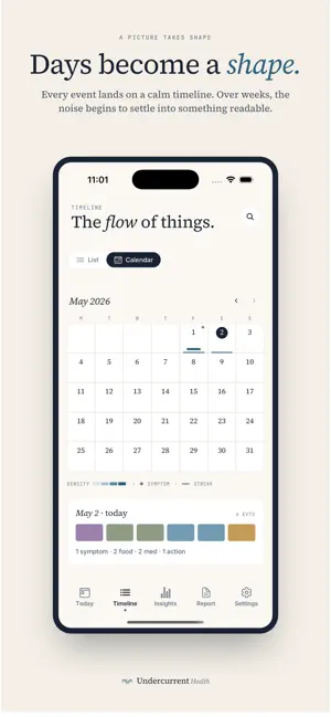 Undercurrent: Symptom Log screenshot 3