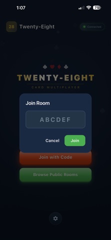 Twenty Eight Card Game Screenshot 6 of 10