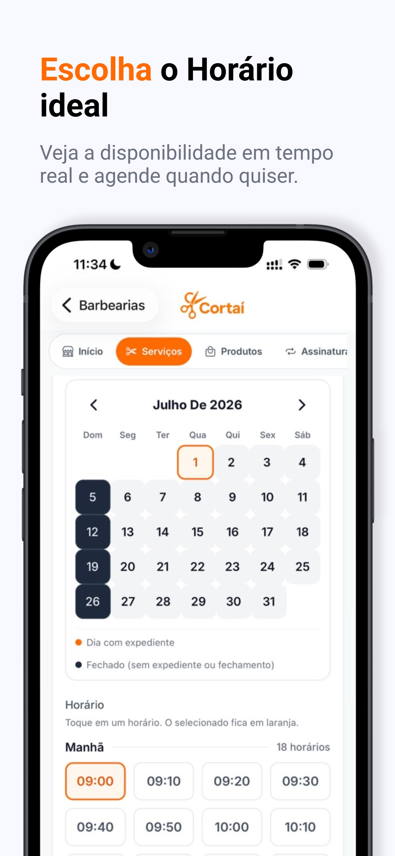 Cortaí - Agendamentos: Cliente screenshot 4