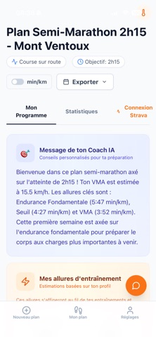 Coach Running IA Screenshot 3 of 4