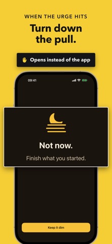Dimly: Screen Time App Blocker iPhone screenshot