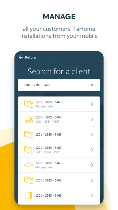 TaHoma pro by Somfy Screenshot