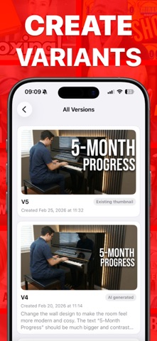 Thumbnail Creator for YouTube iPhone screenshot