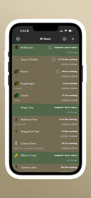 RS Timers screenshot 2