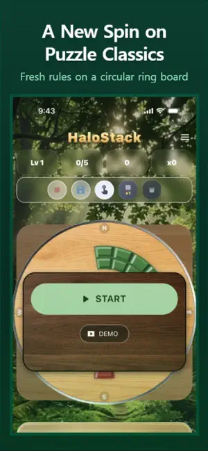 HaloStack: Circular Puzzle screenshot 1