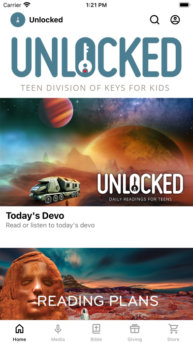 Unlocked - Teen Devotional Screenshot