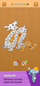 Screw Pin Jam Puzzle: Wood screenshot