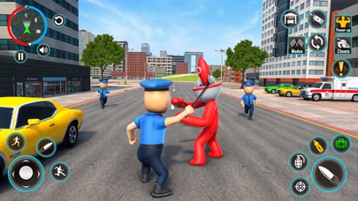 Plug Head Gangster Car Games Screenshot