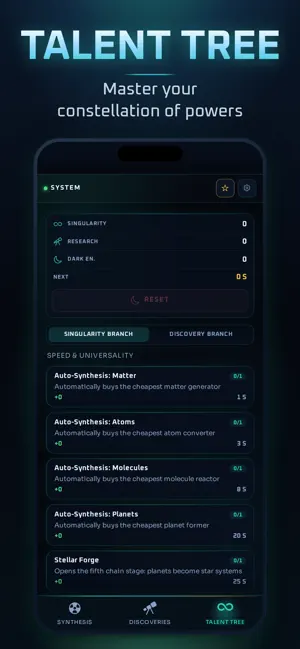 Cosmic Synthesis: Idle Builder screenshot 4