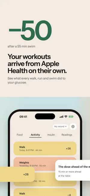 InRange: Blood Sugar & Meals screenshot 3