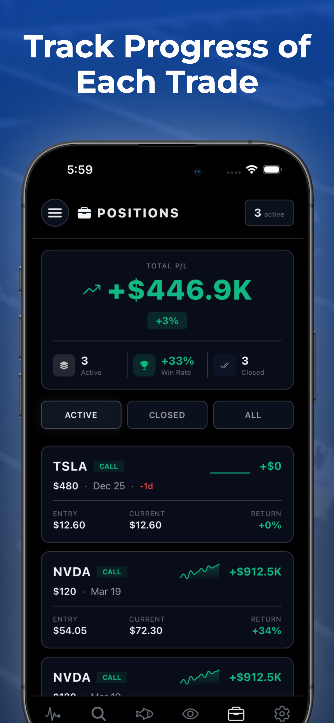 Whalor - Options Alert Tool