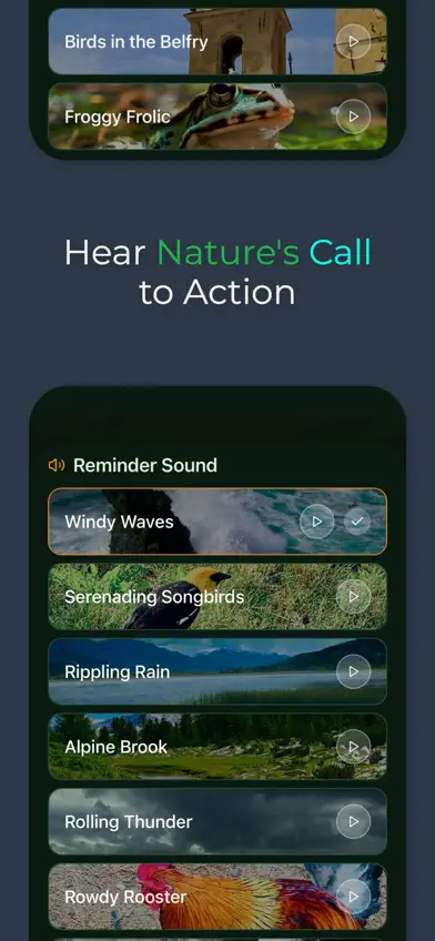 NatureCalls - Alarm|Reminder screenshot 4