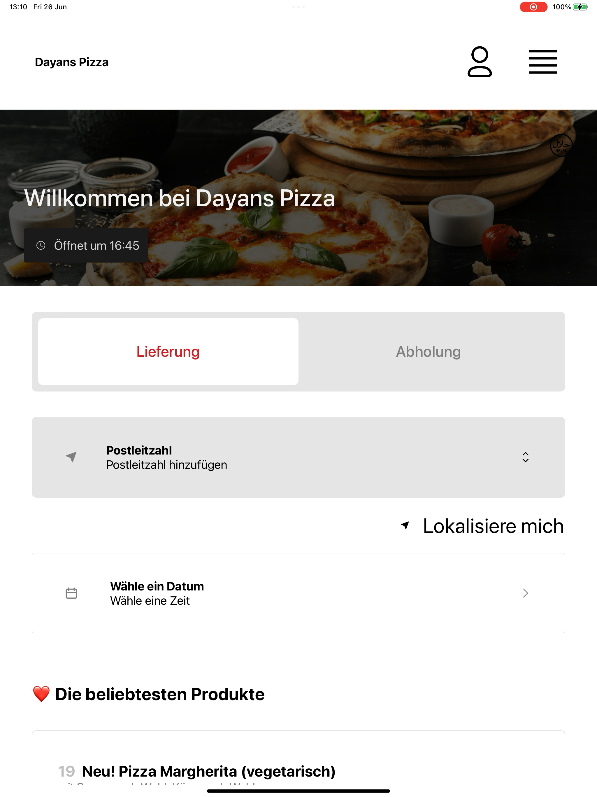 Dayans Pizza