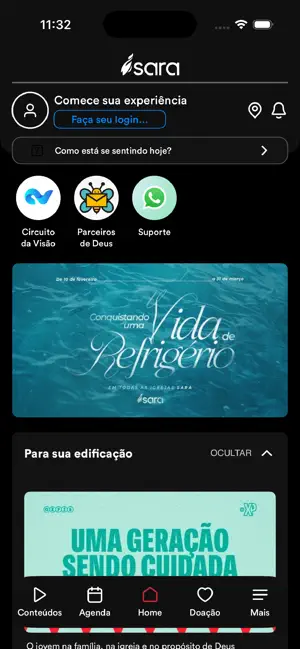 App Sara Nossa Terra screenshot 1