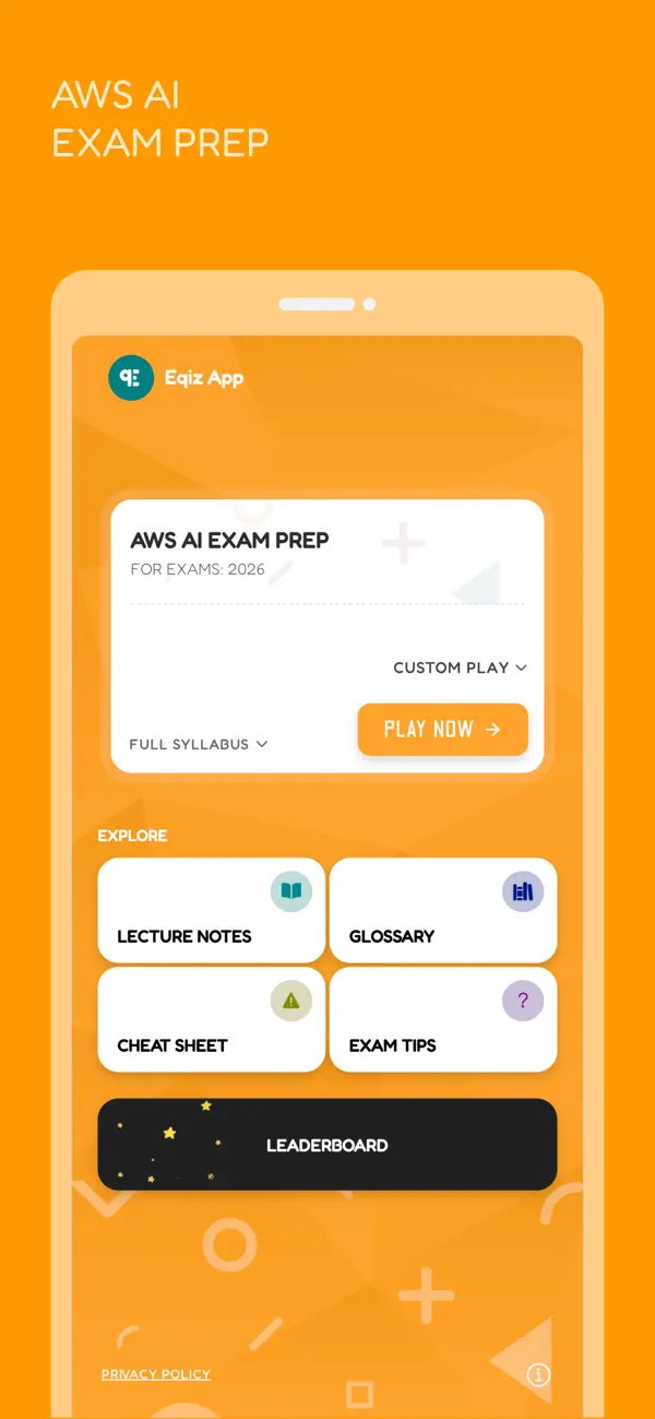 AWS AI Engineer Prep: with AI Screenshot 1