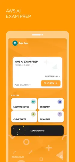 AWS AI Engineer Prep: With AI iPhone Screenshot 1