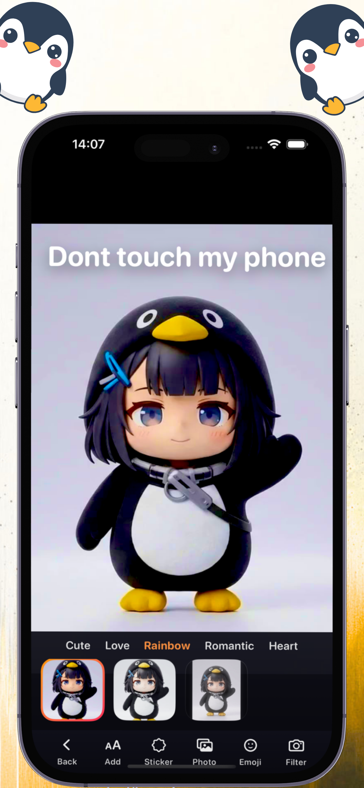 Gugugaga Don't Touch My Phone!