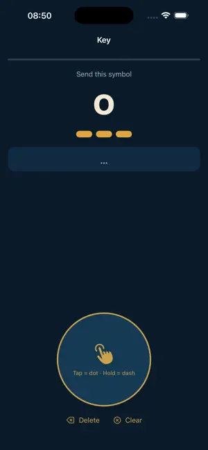 Morse Trail: Learn by Touch screenshot 3