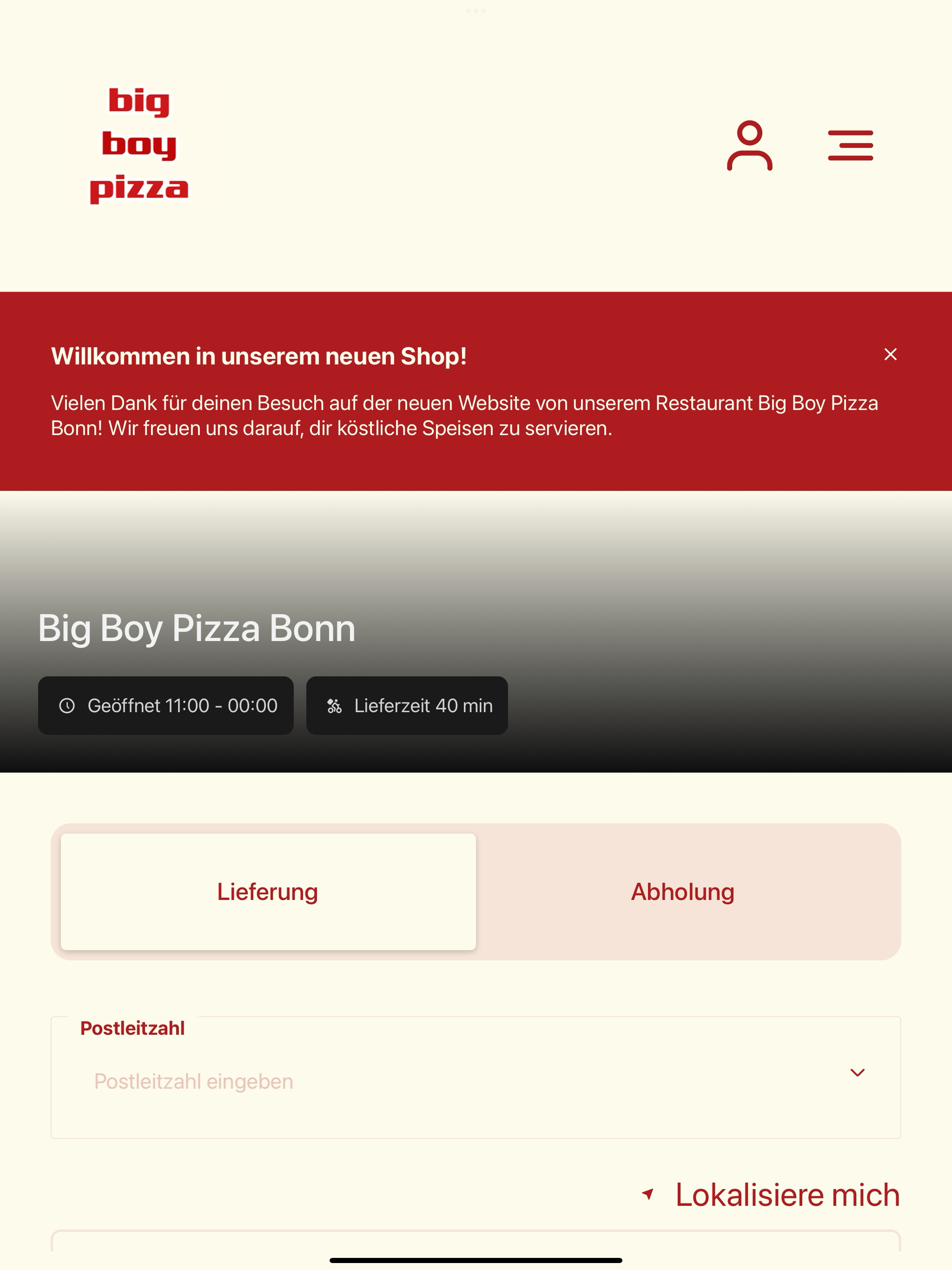 Big Boy Pizza Bonn