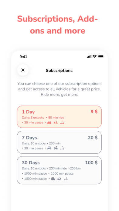 Kyte - Rent, Ride, Repeat! Screenshot