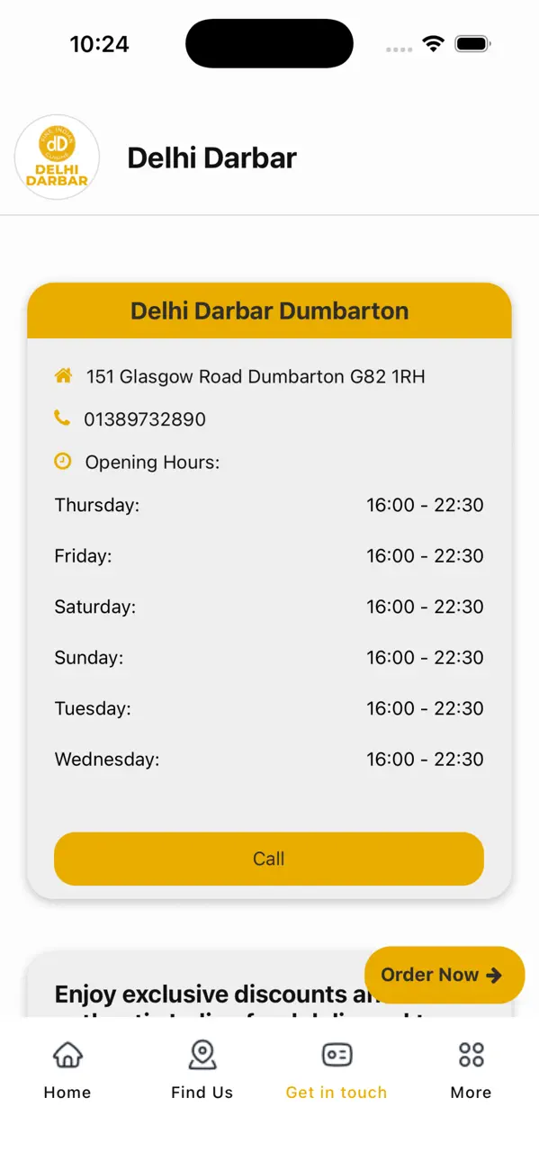 Screenshot #3 pour Delhi Darbar Dumbarton