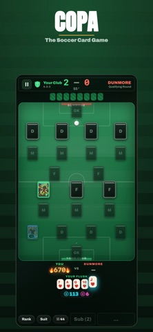 COPA - The Soccer Card Game iPhone screenshot