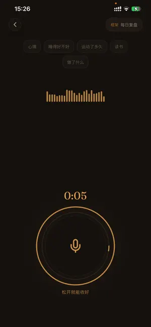 DaySense - 语音日记·每日复盘 screenshot 2