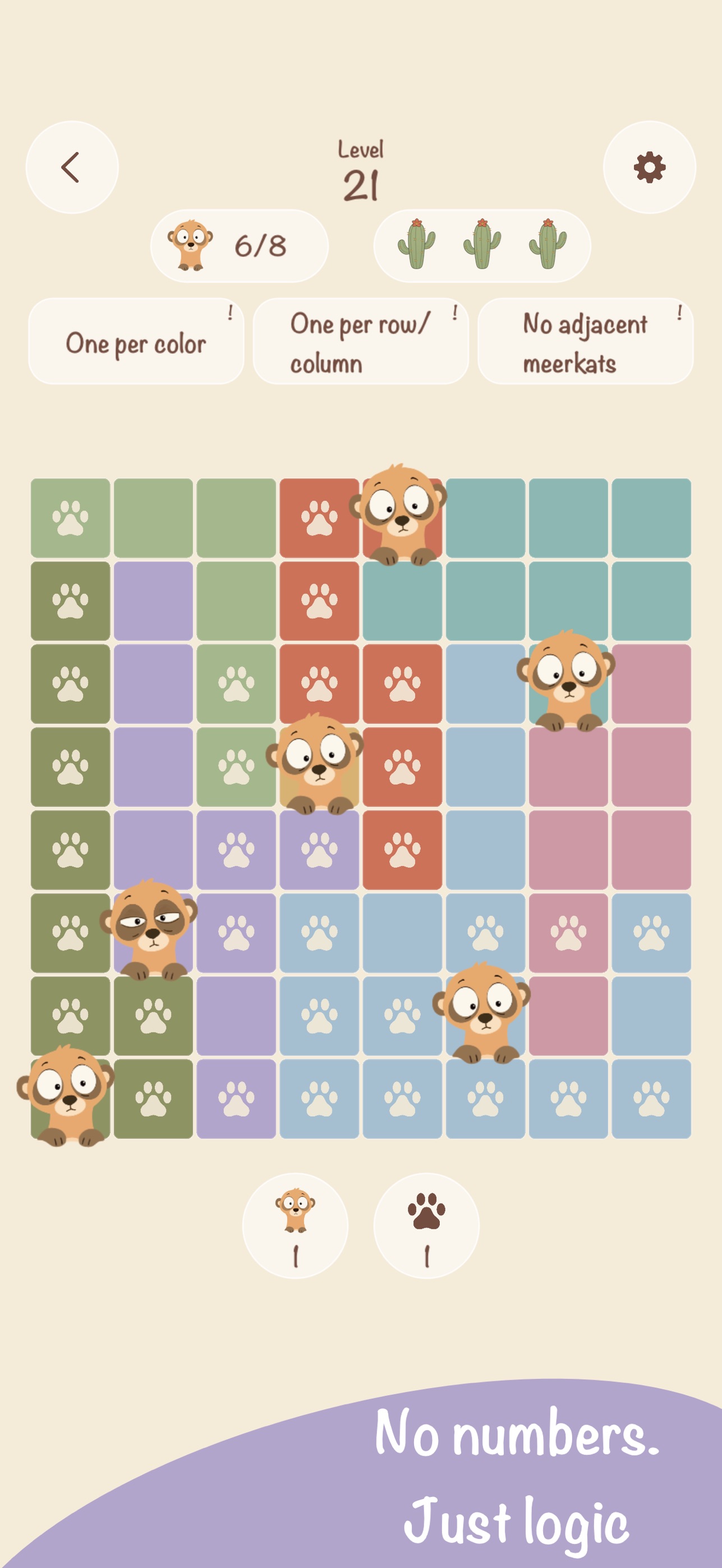 Screenshot 2 of Meerkatdoku: Logic Puzzle