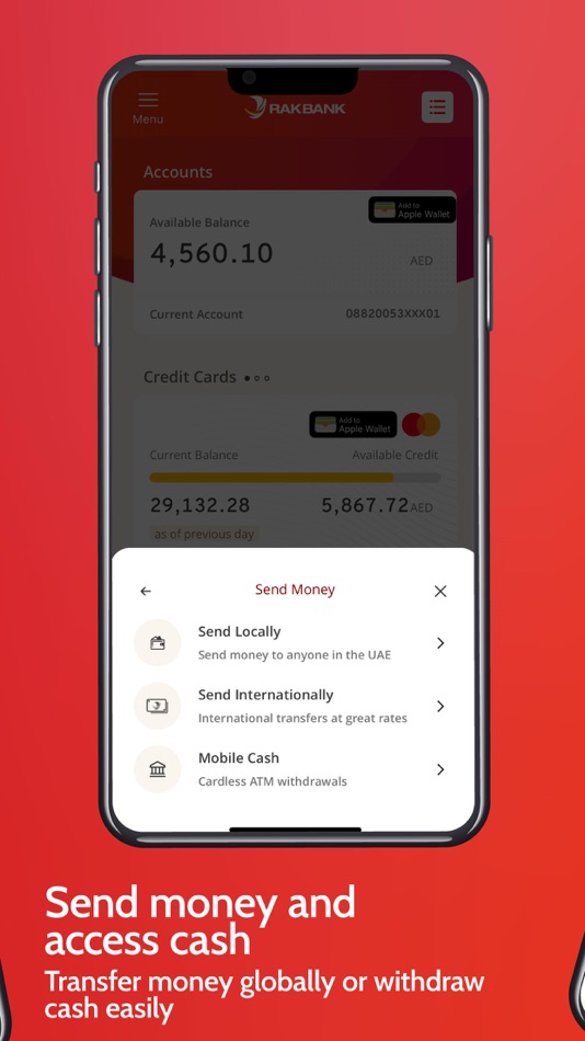 #6. RAKBANK App (iOS) By: The National Bank of Ras Al-Khaimah (P.S.C)