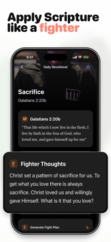 MMA Bible: Verse of the Day screenshot