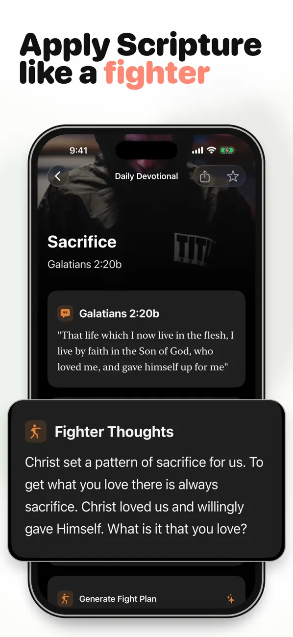 Screenshot #3 pour MMA Bible: Verse of the Day