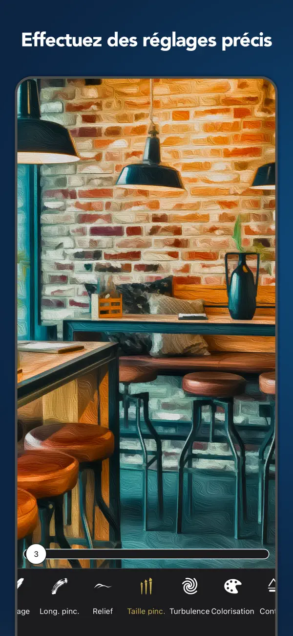 Screenshot #3 pour Photo en Peinture : Oilbrush