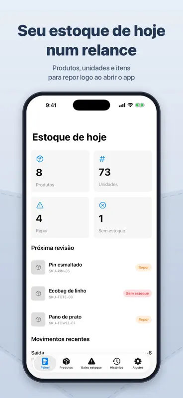 Estoque Fácil screenshot 1 of 5