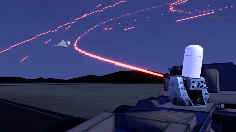 C-RAM CIWS simulator screenshot 9