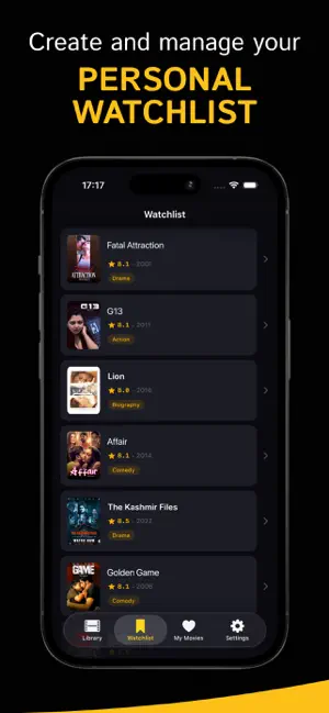 LULLU - Movies & Shows iPhone screenshot 4