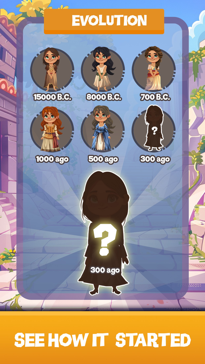 Fashion Evolution - Merge It