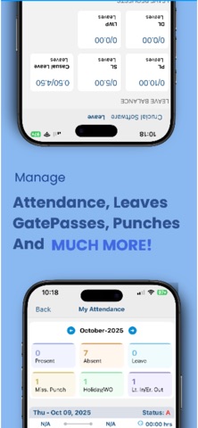 CSHRMS iPhone screenshot