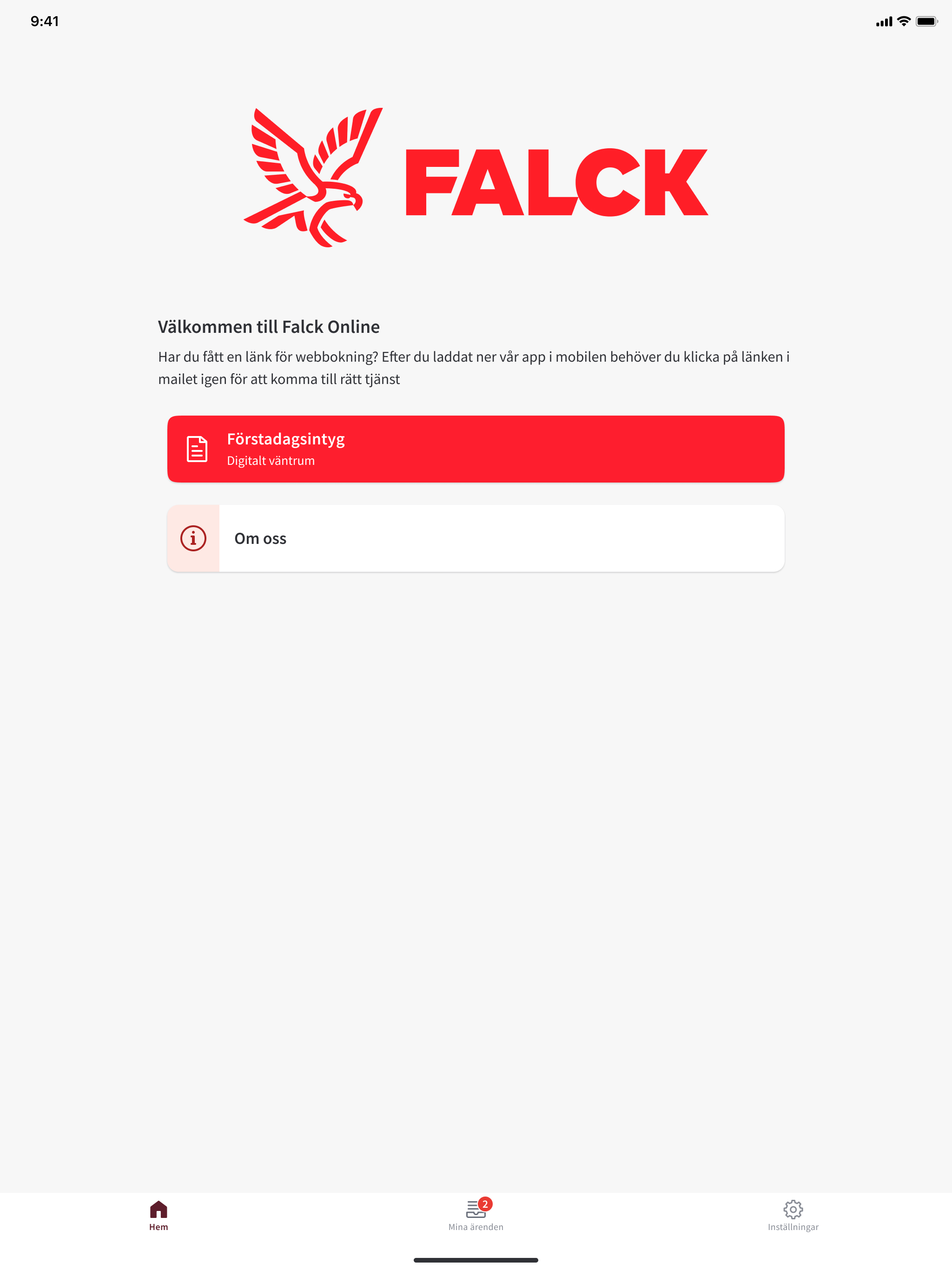 Falck Online screenshot 10