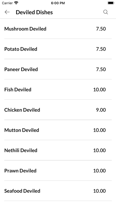 TCT takeaway and catering Screenshot