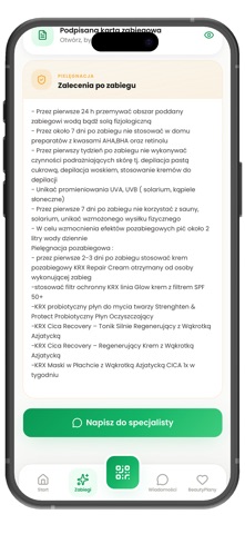 BeautyCheck dla Klientów Screenshot 4 of 6