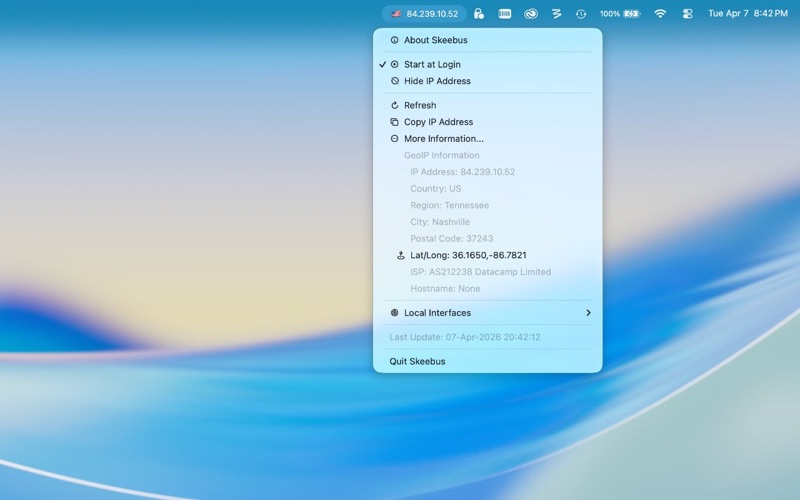 Screenshot #1 pour Skeebus
