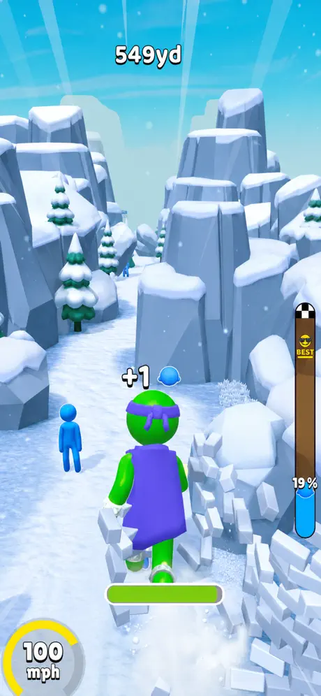 Slingshot Stickman!‑App screenshot 4