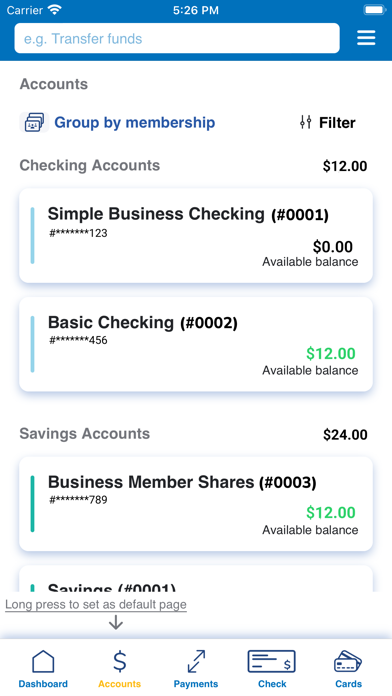 San Francisco FCU Mobile Screenshot