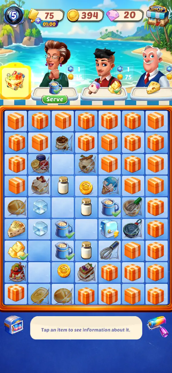 #3. Sweet Merge Game (iOS) By: The Appsters Ltd