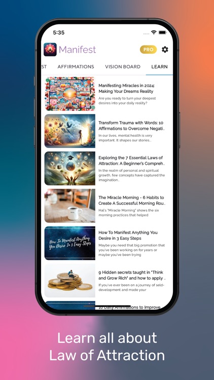 Manifest - Goal tracker screenshot-5