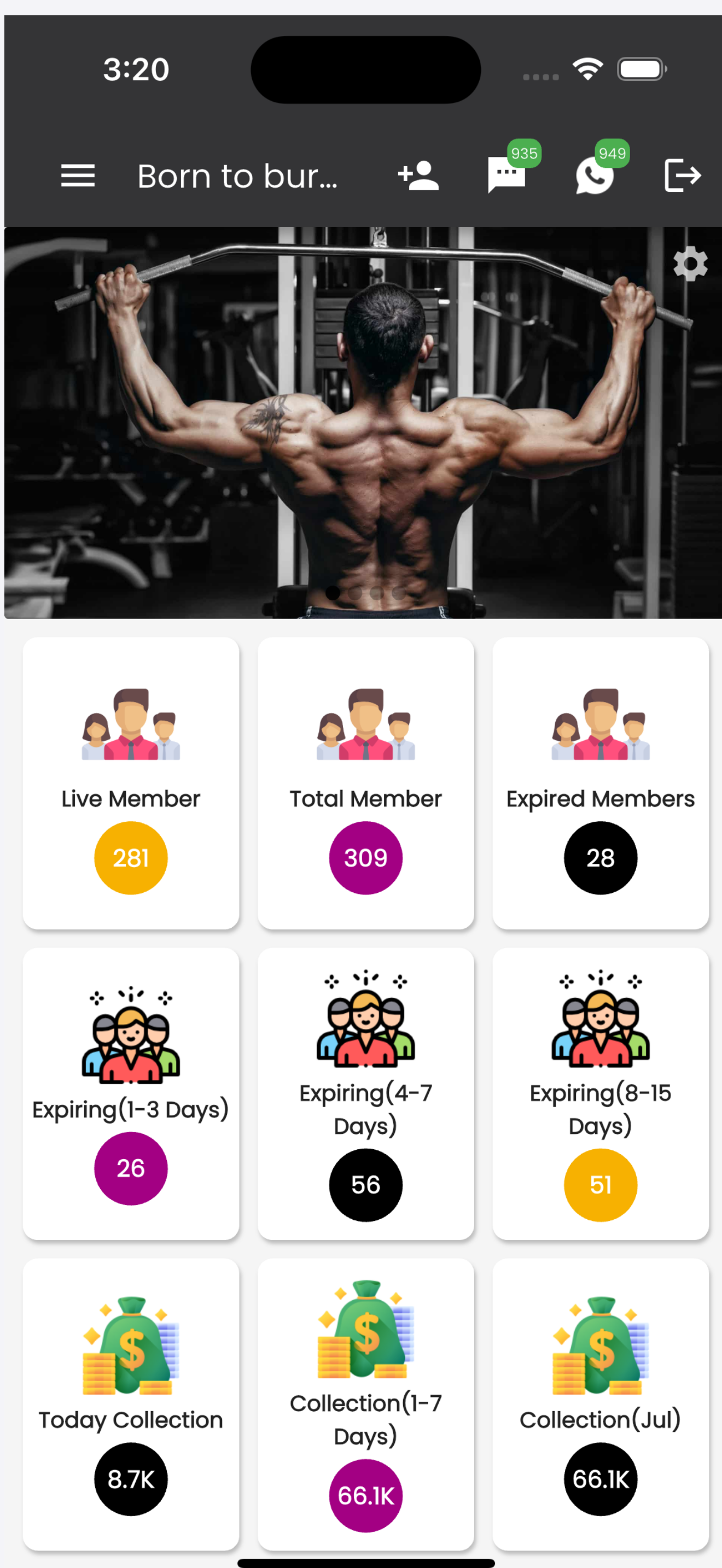 Born to Burnn Fitness screenshot 3