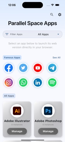 Parallel Space : Dual Apps screenshot