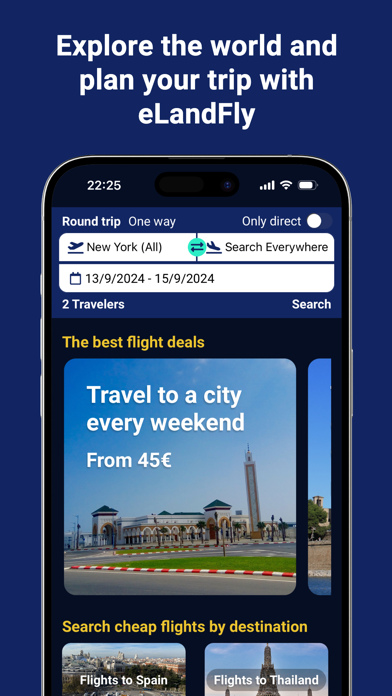 eLandFly - Travel deals Screenshot