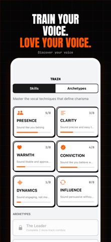 Charisma Lab: Speaking Coach screenshot