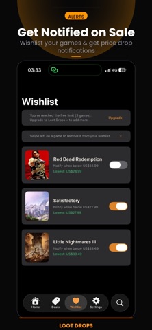 Loot Drops: Game Price Tracker Screenshot 5 of 5